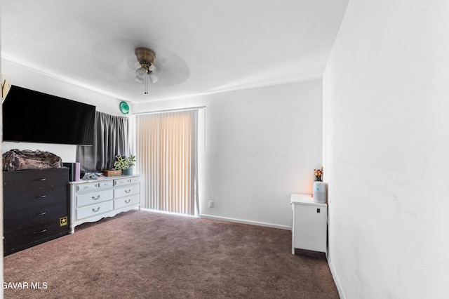 44049 Elm Ave, Lancaster, CA 93534 - unfurnished bedroom featuring carpet and ceiling fan