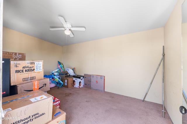 44049 Elm Ave, Lancaster, CA 93534 - storage featuring a ceiling fan