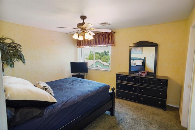 41904 Tucson Ct, Palmdale, CA 93551 - bedroom featuring carpet and a ceiling fan