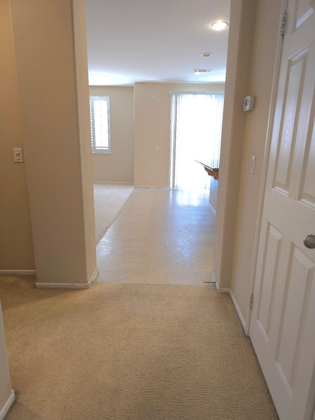 39294 Butler St, Palmdale, CA 93551 - hall with light colored carpet and baseboards