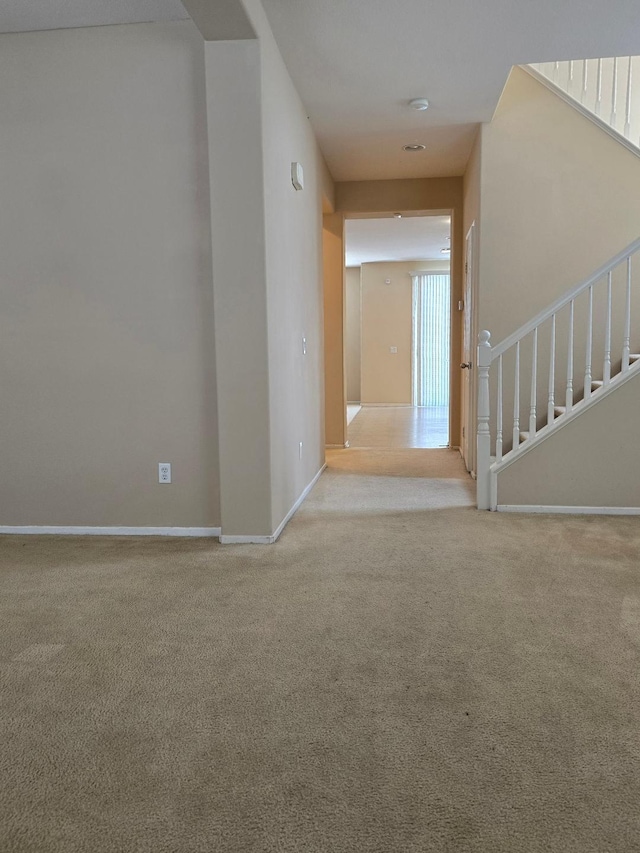 39294 Butler St, Palmdale, CA 93551 - interior space with carpet floors, baseboards, and stairs