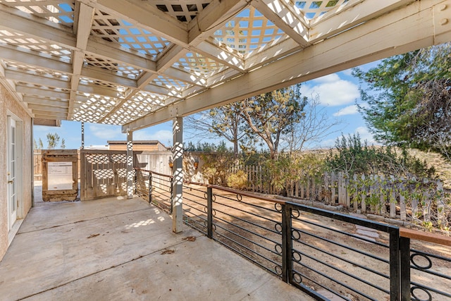 36042 E 32nd St, Palmdale, CA 93550 - view of wooden deck