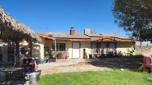 view of rear view of house