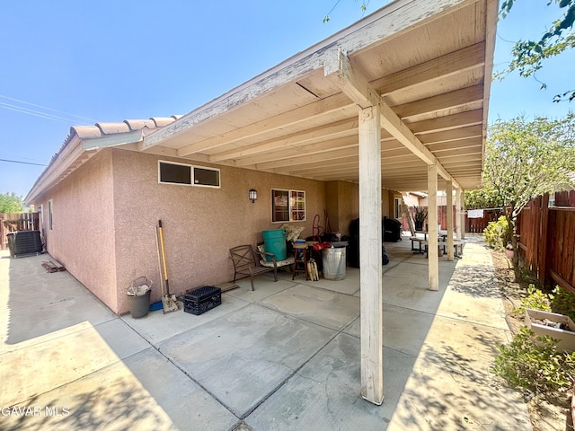 1816 Orange St, Rosamond, CA 93560 - fenced backyard with a patio area