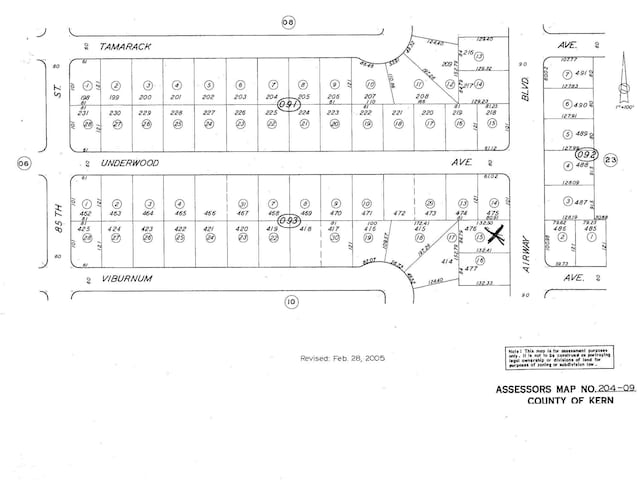 1 Airway Blvd, California City CA, 93505 land for sale