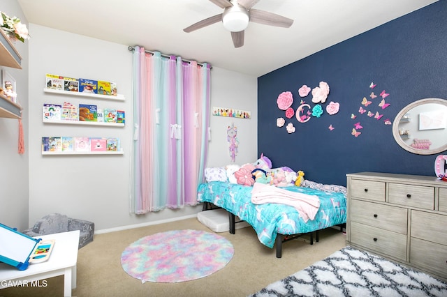 44927 Normandy Ln, Lancaster, CA 93536 - carpeted bedroom featuring ceiling fan