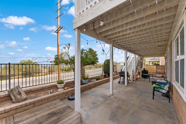 view of patio