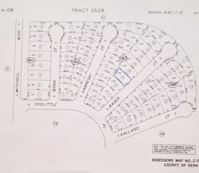 Bader Ct, California City CA, 93505 land for sale