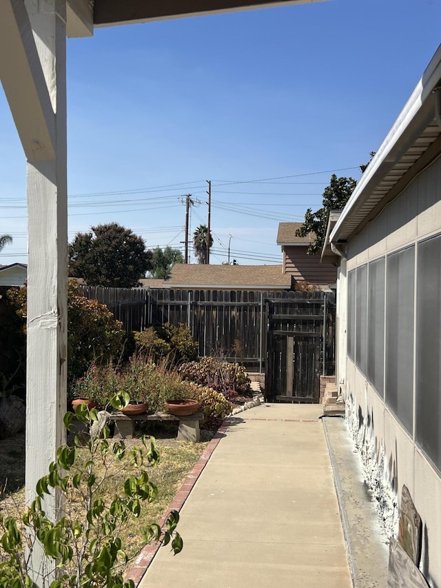 view of patio