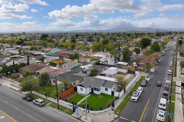 12871 W Osborne St, Arleta, CA 91331 - aerial view of residential area with mountains