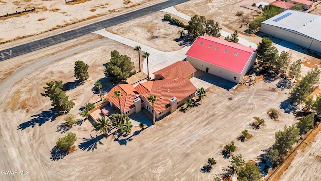 8433 Prospect St, Mojave, CA 93501 - aerial view of property and surrounding area featuring a desert landscape