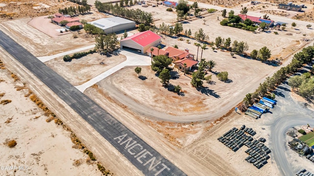 8433 Prospect St, Mojave, CA 93501 - aerial view of sparsely populated area featuring a desert landscape