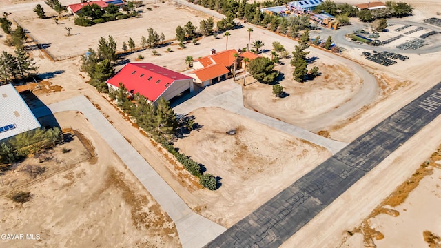 8433 Prospect St, Mojave, CA 93501 - drone / aerial view
