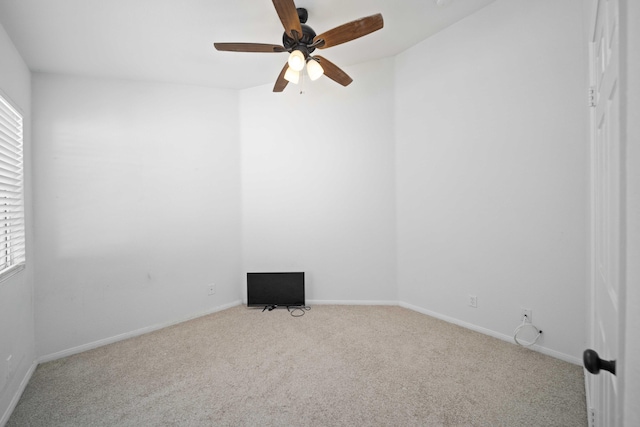 2908 Owens Way, Rosamond, CA 93560 - carpeted spare room featuring a ceiling fan and baseboards