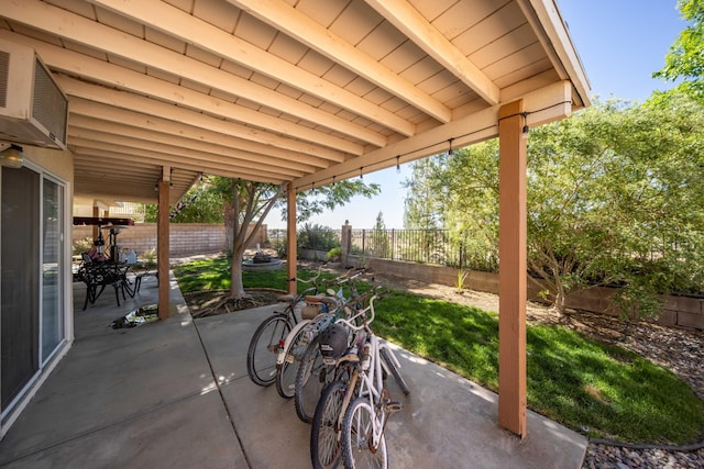 2908 Owens Way, Rosamond, CA 93560 - fenced backyard with a patio