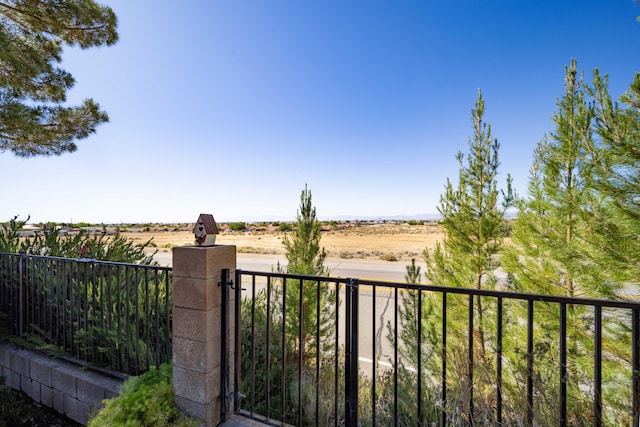 2908 Owens Way, Rosamond, CA 93560 - gate featuring a view of rural / pastoral area