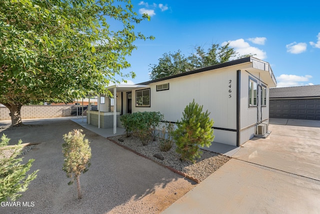 2465 W 55th St, Rosamond, CA 93560 - view of manufactured / mobile home