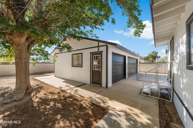 2465 W 55th St, Rosamond, CA 93560 - view of garage