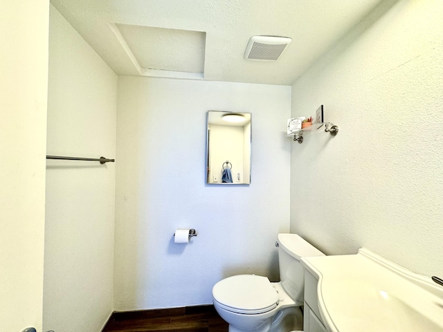 44200 Kingtree Ave Unit 6, Lancaster, CA 93534 - bathroom with wood finished floors and vanity