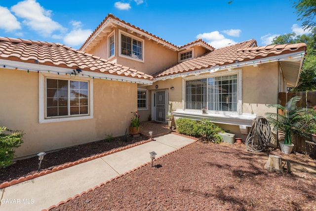 44559 Aspen St, Lancaster, CA 93535 - mediterranean / spanish-style home featuring stucco siding and a tiled roof