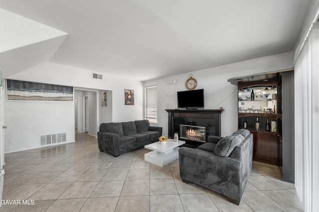 44559 Aspen St, Lancaster, CA 93535 - living room with a tile fireplace and light tile patterned floors