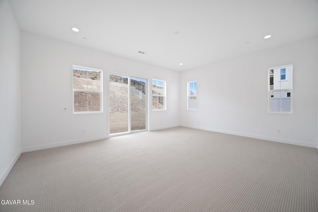 3716 Eliopulos Ranch Dr, Palmdale, CA 93551 - unfurnished room with light colored carpet and recessed lighting