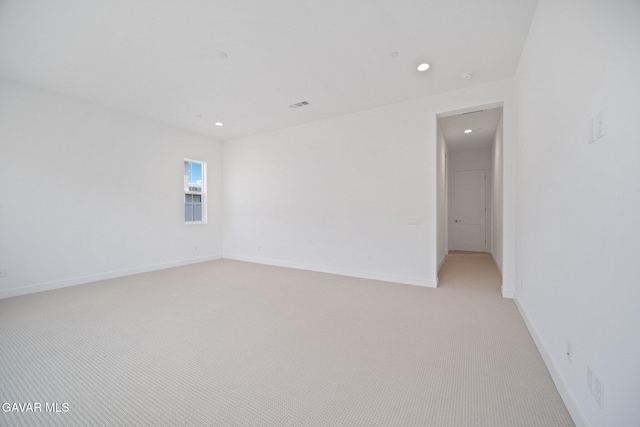 3716 Eliopulos Ranch Dr, Palmdale, CA 93551 - empty room with light colored carpet and recessed lighting