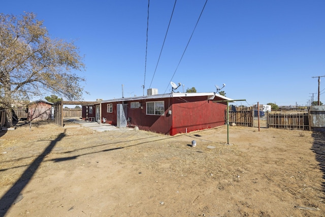 view of rear view of house