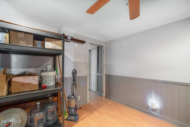 809 Berncastle Rd, Acton, CA 93510 - interior space featuring ceiling fan
