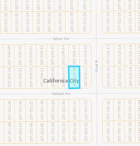 Tanbark Ave, California City CA, 93505 land for sale