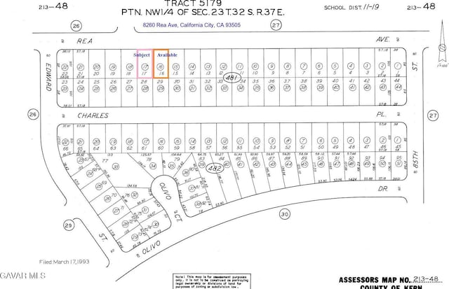 8260 Rea Ave, California City, CA 93505