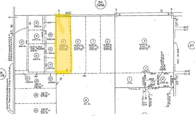 W W Ave Unit D, Lancaster CA, 93536 land for sale