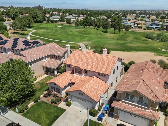 4349 Bethpage Dr, Palmdale, CA 93551 - aerial perspective of suburban area featuring a local golf course