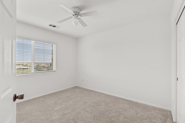 4349 Bethpage Dr, Palmdale, CA 93551 - unfurnished room featuring carpet flooring, a ceiling fan, and baseboards