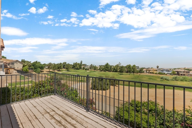 4349 Bethpage Dr, Palmdale, CA 93551 - view of wooden deck