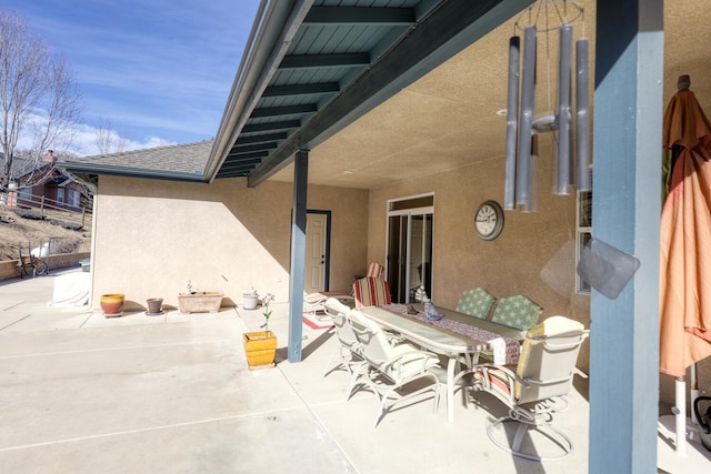 view of patio