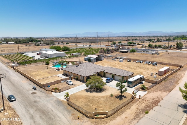 42094 W 21st St, Lancaster, CA 93536 - view of rural area with a mountain backdrop and a desert landscape