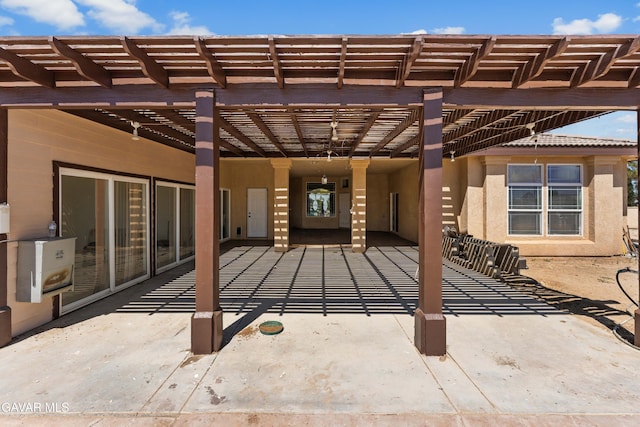 42094 W 21st St, Lancaster, CA 93536 - entrance to property with a pergola and a patio area