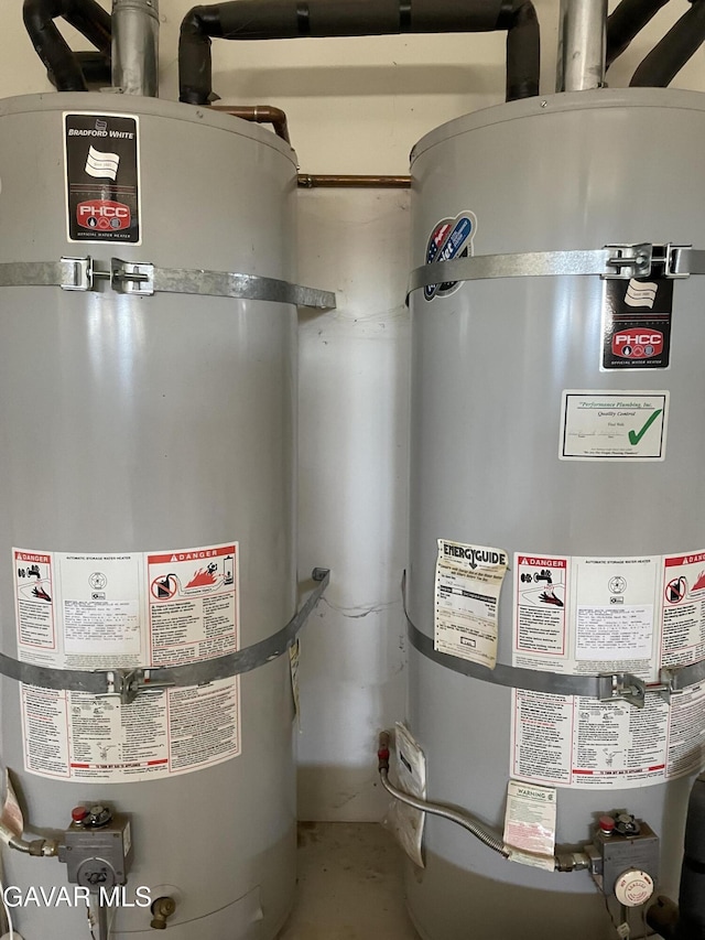 32941 Agua Dulce Canyon Rd, Agua Dulce, CA 91390 - utility room featuring water heater