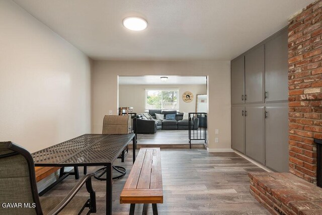 43818 Halcom Ave, Lancaster, CA 93536 - dining room with wood finished floors