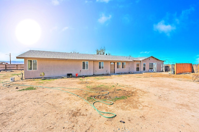 view of rear view of house