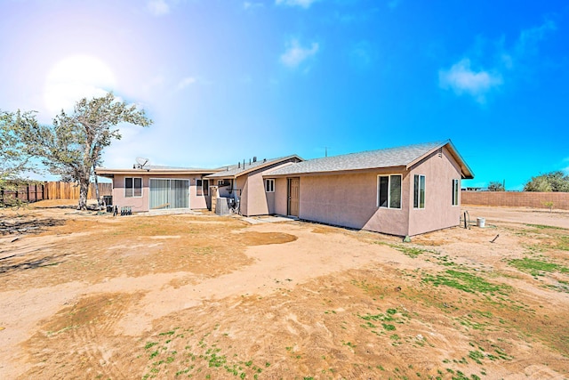 view of rear view of house