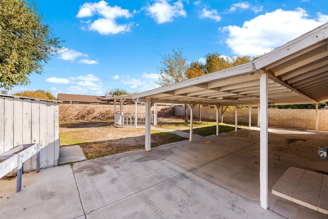 view of patio