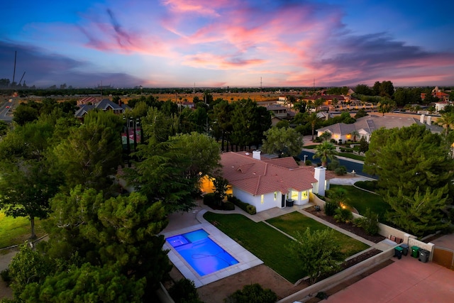 41901 Cll Clarita, Lancaster, CA 93536 - view from above of property with a pool