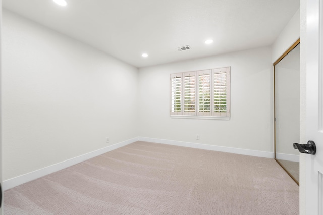 41901 Cll Clarita, Lancaster, CA 93536 - unfurnished bedroom featuring recessed lighting, light colored carpet, and a closet