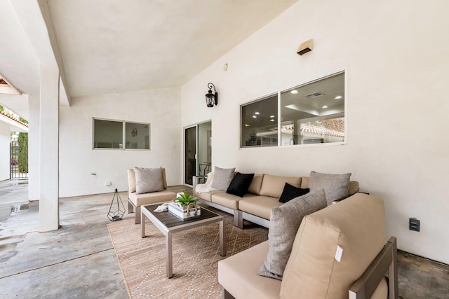 41901 Cll Clarita, Lancaster, CA 93536 - view of patio with an outdoor hangout area