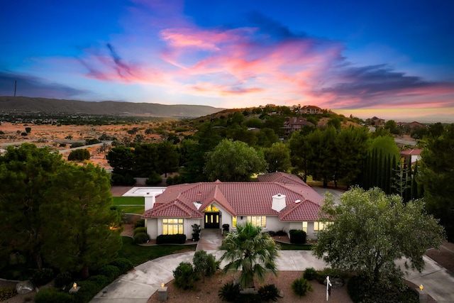 41901 Cll Clarita, Lancaster, CA 93536 - view from above of property with a mountain backdrop