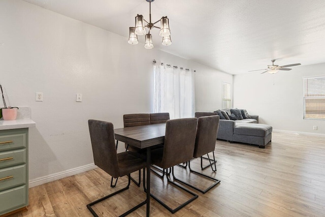 40305 Reata Rd, Palmdale, CA 93550 - dining room featuring healthy amount of natural light, baseboards, and light wood-style floors