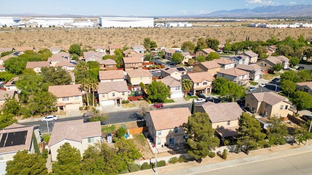 40305 Reata Rd, Palmdale, CA 93550 - aerial perspective of suburban area featuring mountains