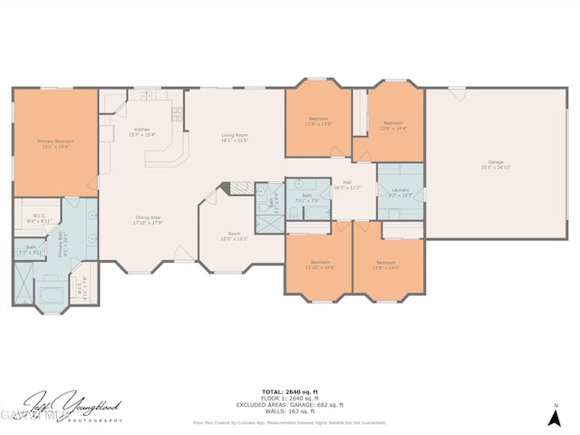 18551 Jacks Hill Rd, Tehachapi, CA 93561 - view of floor plan / room layout